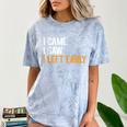 I Came i Saw i Left Early Introvert Comfort Color Blast T-Shirt Ocean I Came i Saw i Left Early Introvert Comfort Color Blast T-Shirt Ocean