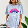 Secretly Bisexual Bi Introvert Bi Pride Antisocial LGBTQ Comfort Color Blast T-Shirt Ocean