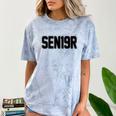 SEN19R Senior 2019 High School Graduation Party T-Shirt Comfort Color Blast T-Shirt Ocean