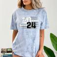 Senior 2024 Graduation Class Of 2024 Senior Women Boy Girl Comfort Color Blast T-Shirt Ocean