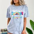 Senior 2025 Graduation My Last First Day Of Class Of 2025 Comfort Color Blast T-Shirt Ocean