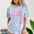 Senior 2026 Class Of 2026 Coquette Bow Graduation 2026 Comfort Color Blast T-Shirt Ocean