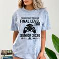 Senior 2026 Final Level Gamer Graduation 2026 Comfort Color Blast T-Shirt Ocean