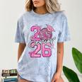 Senior 2026 Graduation Girls Coquette Pink Bow Class Of 2026 Premium Comfort Color Blast T-Shirt Ocean