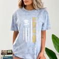 Senior 26 Class Of 2026 American Flag Graduation 2026 Comfort Color Blast T-Shirt Ocean