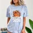 Senior Basketball Class Of 2026 Coquette Graduation Day Comfort Color Blast T-Shirt Ocean