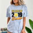 Senior Class Of 2019 Tshirt Graduation School Volleyball Comfort Color Blast T-Shirt Ocean
