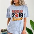 Senior Class Of 2019 Tshirt Graduation Students Football Comfort Color Blast T-Shirt Ocean