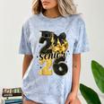 Senior Class Of 2026 Senior Girl Graduation Cap Coquette Bow Comfort Color Blast T-Shirt Ocean