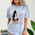 Senior Class Of 2026 Melanin Girl 2026 Graduation Comfort Color Blast T-Shirt Ocean
