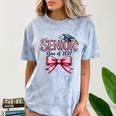 Senior Class Of 2027 Coquette Pink Bow Graduation 2027 Girls Comfort Color Blast T-Shirt Ocean