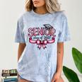 Senior Class Of 2027 Coquette Pink Bow Graduation 2027 Women Comfort Color Blast T-Shirt Ocean