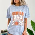 Senior Dad Class Of 2026 Graduate Basketball Graduation 2026 Comfort Color Blast T-Shirt Ocean