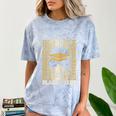 Senior Graduate 2024 Queen Graduation Educated Melanin Comfort Color Blast T-Shirt Ocean
