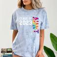 Senior Graduation Class Of 2023 Aunt Senior Tie Dye Comfort Color Blast T-Shirt Ocean