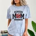 Senior Mom 2025 Cheer Mama Class Of 2025 Graduation Comfort Color Blast T-Shirt Ocean