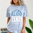 Senior Volleyball Dad Class Of 2025 Graduation Graduate Comfort Color Blast T-Shirt Ocean