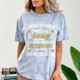 Be A Sexy Accountant Accounting Graduation Accountant Comfort Color Blast T-Shirt Ocean