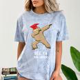 Sloth Dabbing 5th Grade Graduation Shirt Fifth Grade Grad Comfort Color Blast T-Shirt Ocean