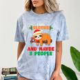 Sloth For Sloth Lover Men Women Kids Introverts Comfort Color Blast T-Shirt Ocean Sloth For Sloth Lover Men Women Kids Introverts Comfort Color Blast T-Shirt Ocean