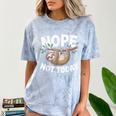 Sloth Shirts Cute Introvert Nope Not Today Sloth Comfort Color Blast T-Shirt Ocean Sloth Shirts Cute Introvert Nope Not Today Sloth Comfort Color Blast T-Shirt Ocean