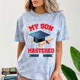 My Son Mastered It Shirt Masters Tee Graduate Graduation Comfort Color Blast T-Shirt Ocean