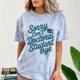 Sorry Can't Doctoral Student Bye PhD Graduation Student Grad Comfort Color Blast T-Shirt Ocean