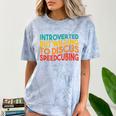 Speedcuber Introvert Cube Solver Speedsolving Speedcubing Comfort Color Blast T-Shirt Ocean