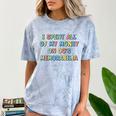 I Spent All My Money On 90's Memorabilia Nostalgia & Retro Premium Tri-Blend Comfort Color Blast T-Shirt Ocean
