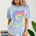 Straight Outta 5th Grade Class Of 2022 School Graduation Comfort Color Blast T-Shirt Ocean