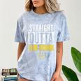 Straight Outta Law School Graduation Tshirt Law School Comfort Color Blast T-Shirt Ocean