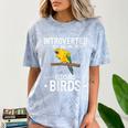 Sun Conure Introvert Parrot Bird Sun Conure Comfort Color Blast T-Shirt Ocean