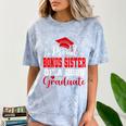 Super Proud Bonus Sister Of 2025 Graduate Graduation Family Comfort Color Blast T-Shirt Ocean