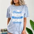 Super Proud Partner Of 2025 Graduate Graduation Family Comfort Color Blast T-Shirt Ocean