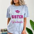 Super Proud Sister Of 2025 Graduate Senior Graduation Family Premium Tri-Blend Comfort Color Blast T-Shirt Ocean