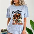 Support Your Local Trick Or Treaters Retro Spooky Nostalgia Comfort Color Blast T-Shirt Ocean