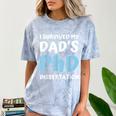 i Survived My Dad's Phd Dissertation College Graduation 2021 Comfort Color Blast T-Shirt Ocean