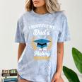 I Survived My Dad's History Degree Graduation Comfort Color Blast T-Shirt Ocean
