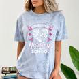 I Survived Nursing School Class Of 2018 Graduation T-Shirt Comfort Color Blast T-Shirt Ocean