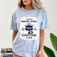 I Survived Nursing School Graduation 2025 Comfort Color Blast T-Shirt Ocean