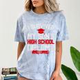 I Survived My Son's High School Diploma Graduation Premium Comfort Color Blast T-Shirt Ocean