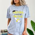 Tassel Worth The Hassle 2018 Graduation Quote Ylw Comfort Color Blast T-Shirt Ocean