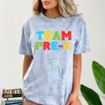 Team Pre-K Shirt Teacher Boy Girl Back To School Graduation Comfort Color Blast T-Shirt Ocean