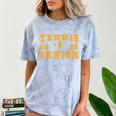 Tennis Senior Night Tennis Senior 2025 Graduation 11 Comfort Color Blast T-Shirt Ocean