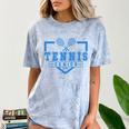 Tennis Senior Night Tennis Senior 2025 Graduation 40 Comfort Color Blast T-Shirt Ocean
