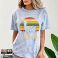 Test Day No Probllama Silhouette Teacher Student Graduation Comfort Color Blast T-Shirt Ocean