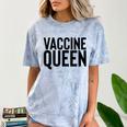 Vaccine Queen Nursing Graduation Shirt Comfort Color Blast T-Shirt Ocean