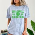 Volleyball Senior Night Volleyball Senior 2025 Graduation 16 Comfort Color Blast T-Shirt Ocean