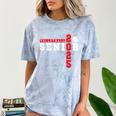 Volleyball Senior Night Volleyball Senior 2025 Graduation 5 Comfort Color Blast T-Shirt Ocean