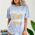 Wears Loves Cats Avoids People I Introvert Comfort Color Blast T-Shirt Ocean Wears Loves Cats Avoids People I Introvert Comfort Color Blast T-Shirt Ocean